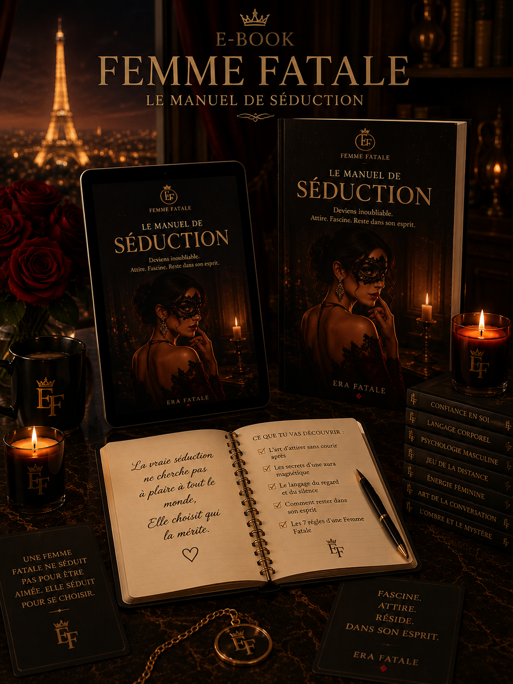 E-book Femme Fatale : Le Manuel de Séduction | ERA FATALE