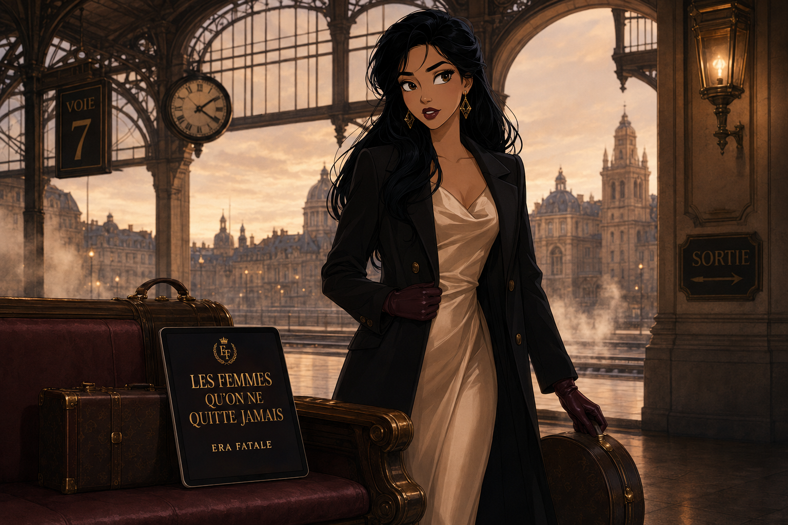 Couverture de l'e-book Les Femmes qu'on ne quitte jamais, Era Fatale